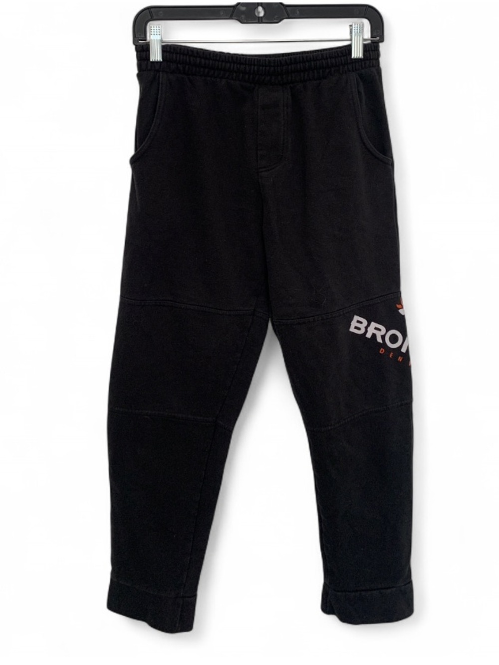 NFL Team Apparel Denver Broncos Black Sweatpants